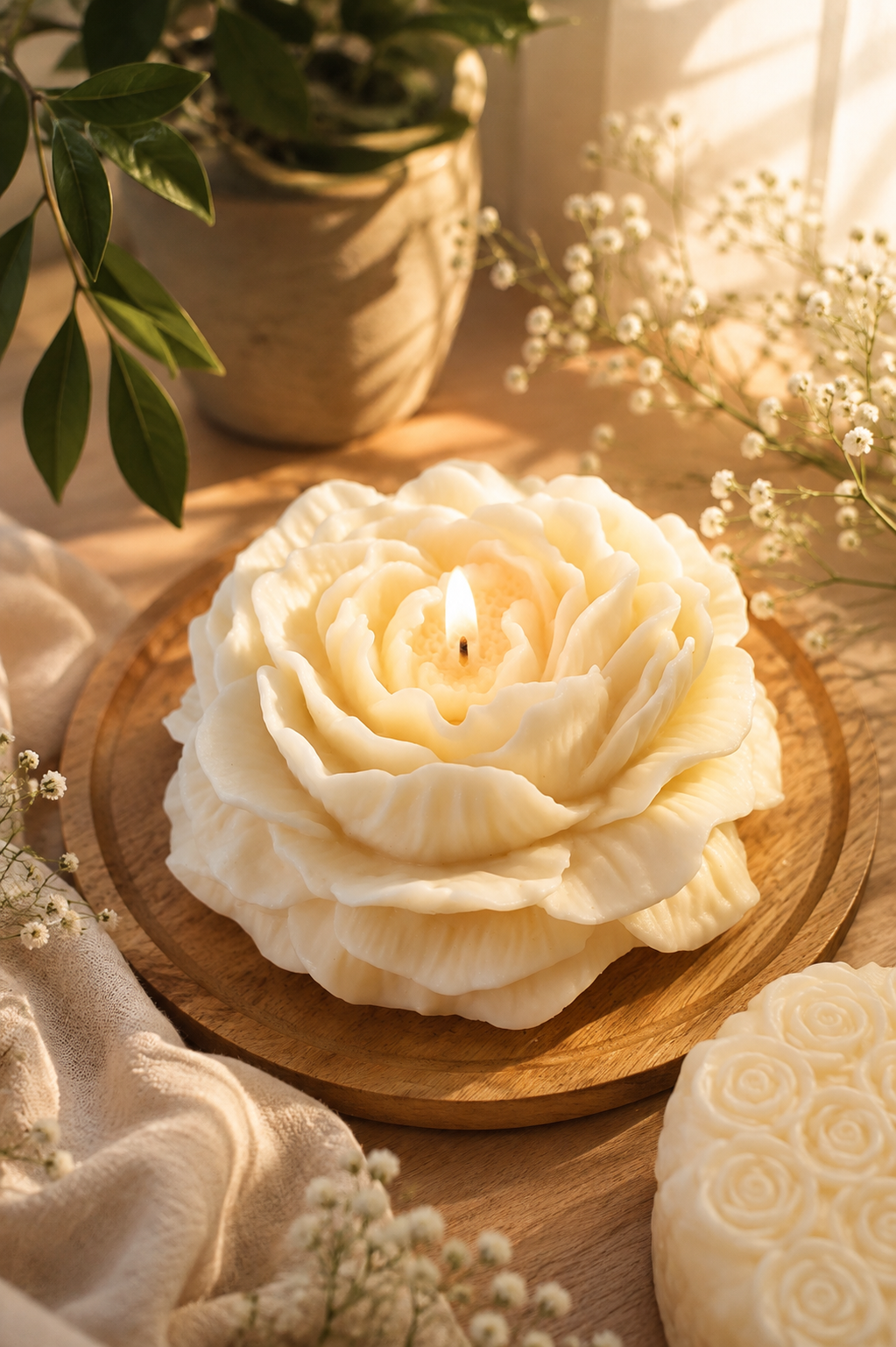 Bloom Peony Candle