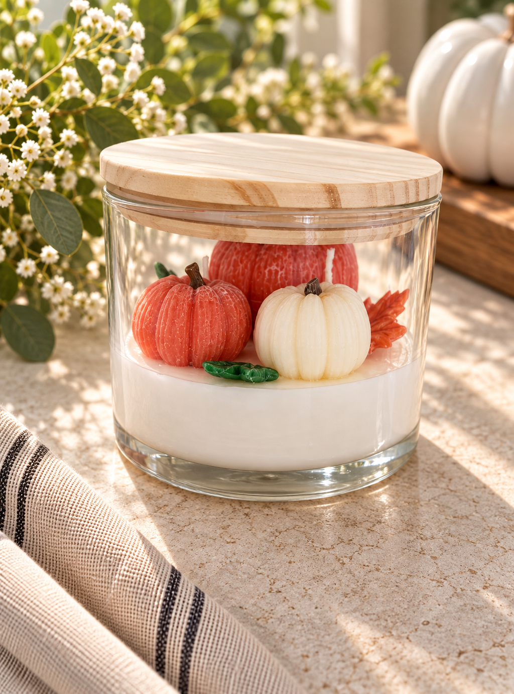 Pumpkin Harvest Candle !