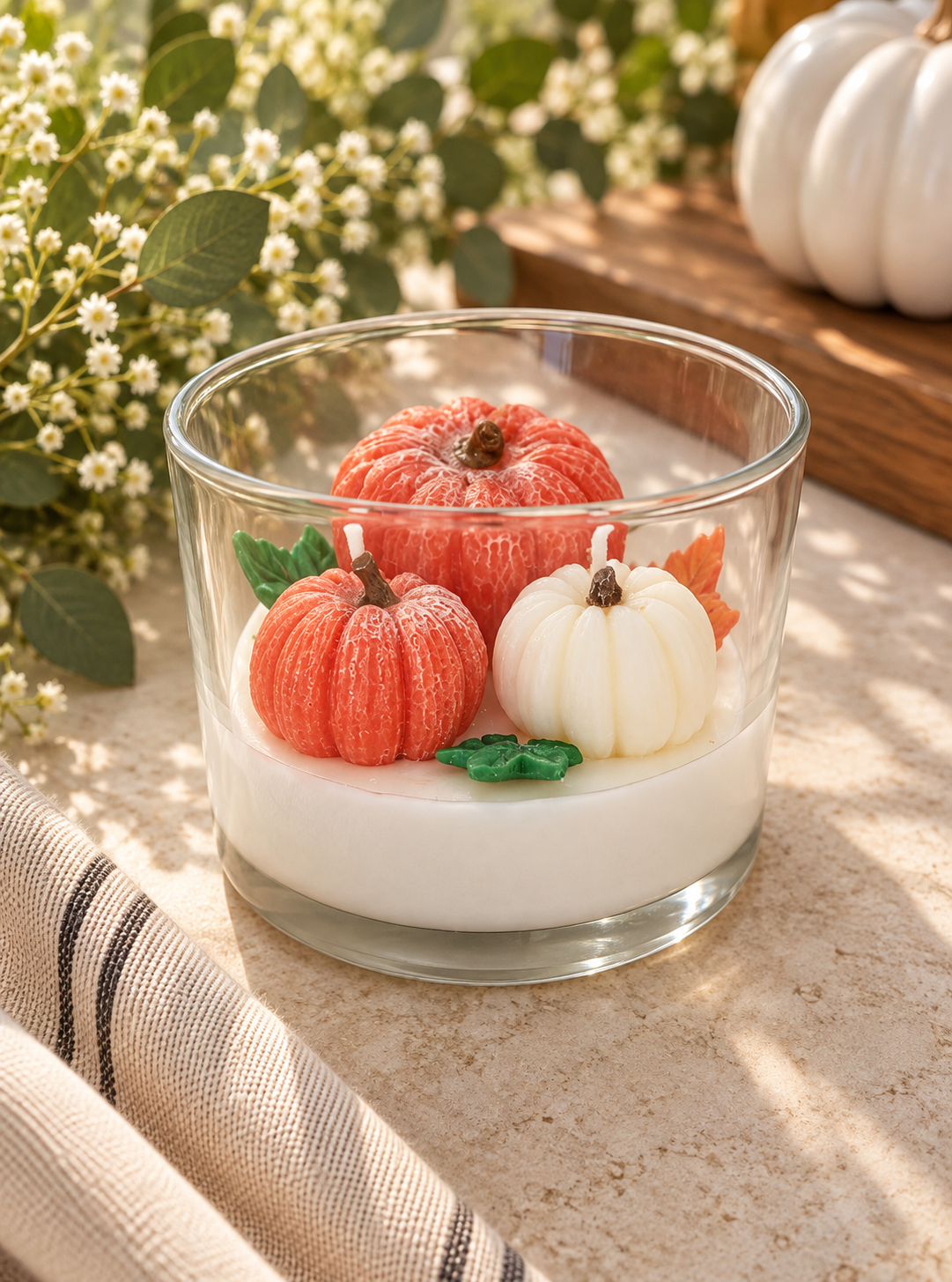 Pumpkin Harvest Candle !