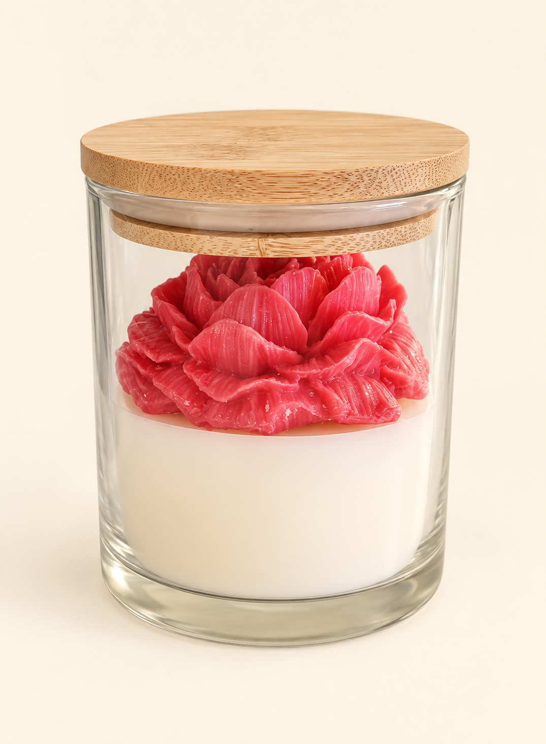 Peony Candles in Jar !