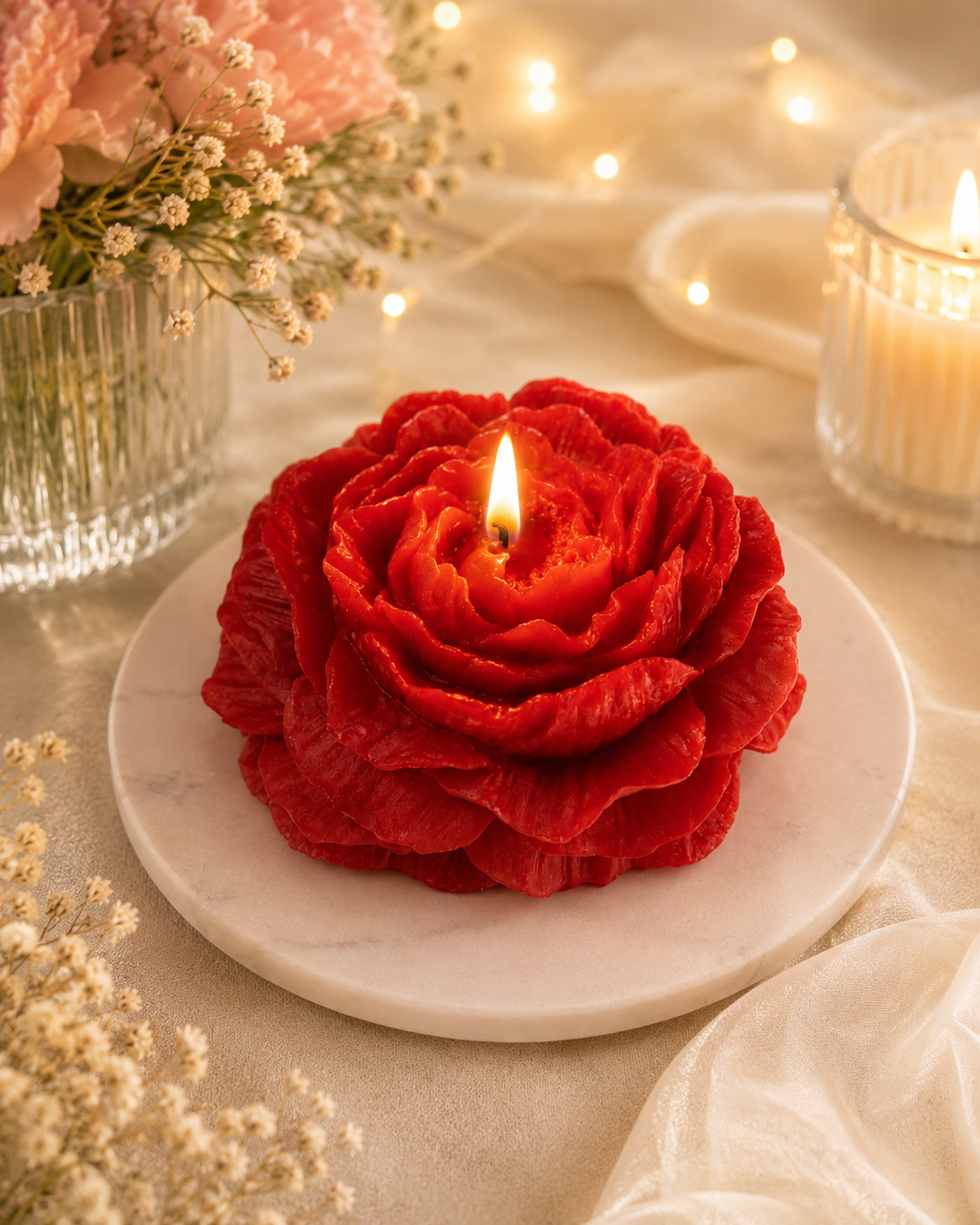 Bloom Peony Candle
