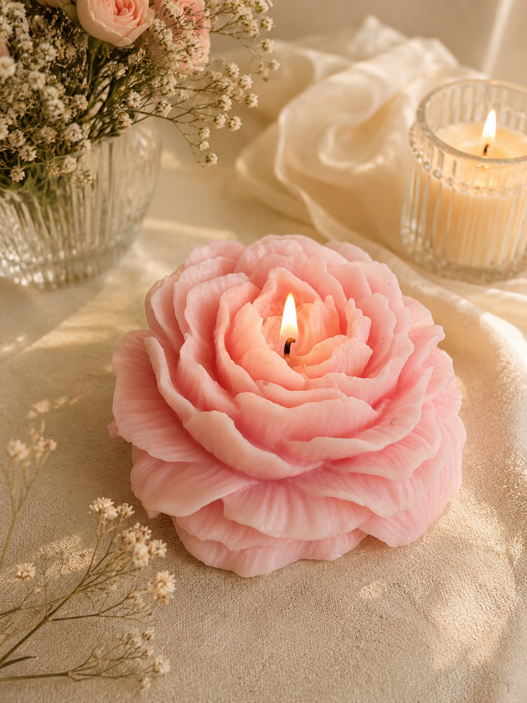 Bloom Peony Candle